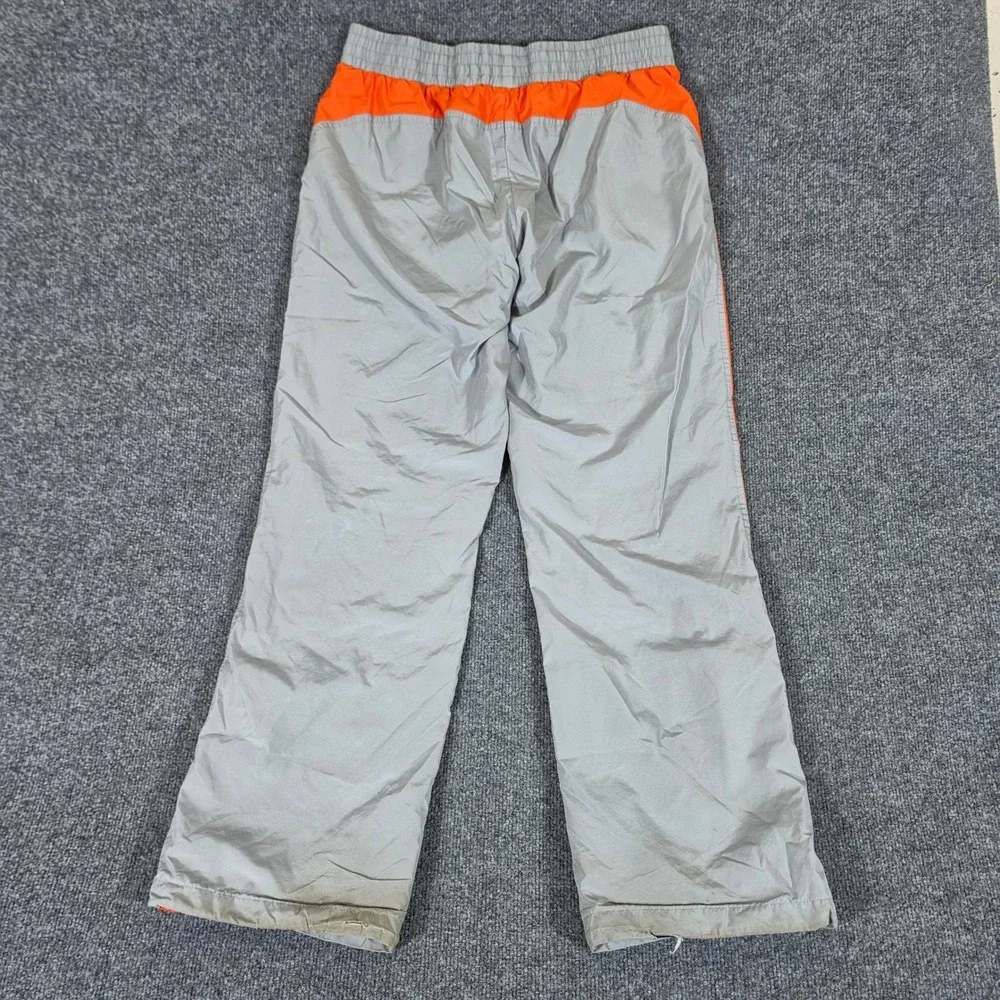Y2K Nike Vintage Tracksuit Mens Large Grey Orange Full Zip Windbreaker Pants Set